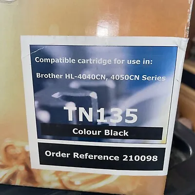 £12.99 • Buy Brother TN135 Laser Toner Cartridge - Black