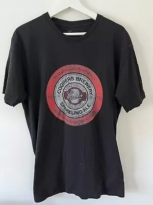 Coopers Beer Sparkling Ale Black T Shirt Men’s Size Large Free Postage • $31.99