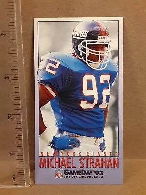 NFL GameDay 1993 #374 Michael Strahan Rookie Tall Boy New York Giants Football  • $3.49