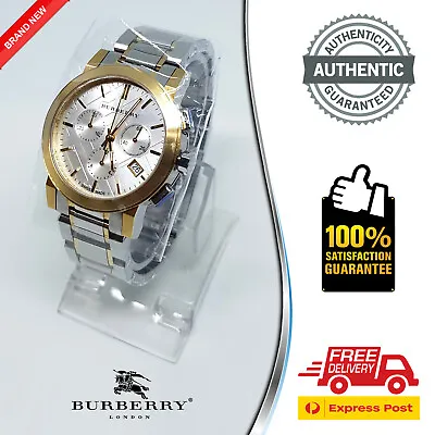 Burberry BU9751 Men's / Unisex Chronograph Watch (BRAND NEW IN BOX AUTHENTIC) • $499.95