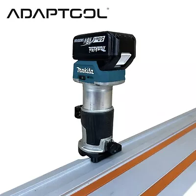 Makita DRT50 Router Trimmer Guide Adaptor Adapter To Evolution Track Plunge Saw • £19.99