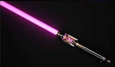 Star Wars Lightsaber Mace Windu 1:1 RGB Sound Pixel Metal 89sabers Replica Gifts • $987.59