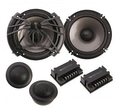 Soundstream AC.6 Arachnid 300 Watts 6.5  2-Way Component Speaker Tweeters 6-1/2  • $43.98