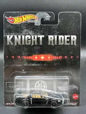 2022 Hot Wheels BLACK KITT SUPER PURSUIT MODE Knight Rider Premium Dmc55 RRs • $14.99