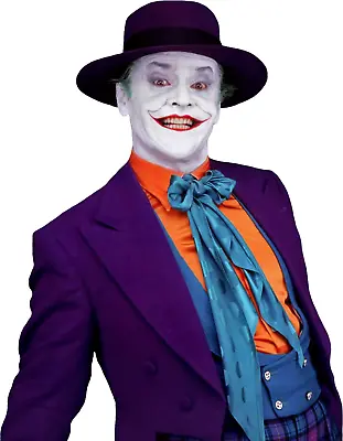 £2.29 • Buy DC The Joker Jack Nicholson 80s Batman Movie Iron On Tee T-shirt Transfer