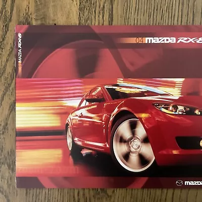 2004 Mazda Rx-8 Rx8 Rotary Usa Rare Brochure • $29.99