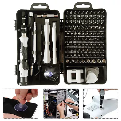 115 In 1 Magnetic Precision Screwdriver Set Computer Pc Phone Repair Tool Kit • £10.09