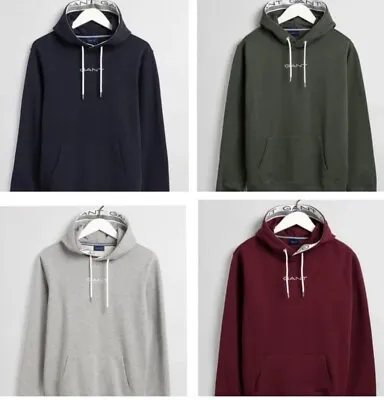 GANT Men Long Sleeve Stripes Pullover Sweat Hoodie All Colour All Size Authentic • £37