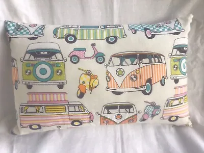 Camper Van Bolster Cushion Cover 18x12(45x30) • £6.99