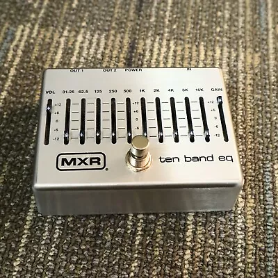 MXR M108S Ten Band EQ Pedal • $119