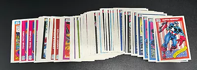 Marvel Universe Series 1 2 3 4 Masterpiece Trading Card Lot ~560 Cards • $40