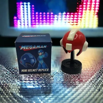 MEGAMAN Mini Replica LOOT CRATE Red Helmet Collectable Capcom Mega Man Red Rush • $12.08