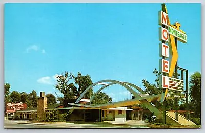 Monteagle Tennessee~Roadside Monteagle Restaurant & Motel~US Hwy 41~1960s PC • $8.99