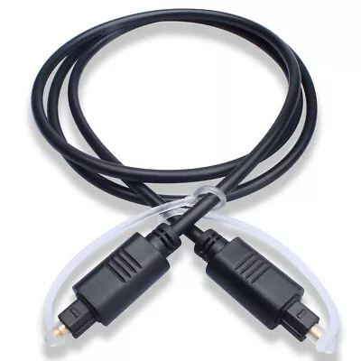  1M 2M 3M 4M 8M Digital Fiber Optic Optical Audio Cable Premium Ultra-Durable • $8.54