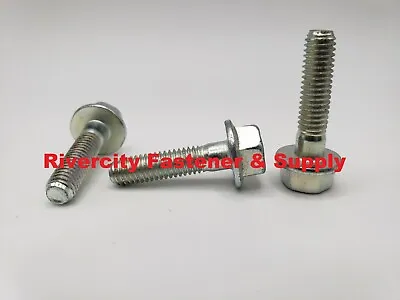 (20) M6-1.0 X 25 / M6x25 Metric Hex Flange Bolts Grade 10.9 M6x1.0x25 Screws PT  • $11.88