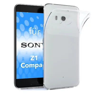 Sony Xperia Z1 Compact Cover Silicone Back Cover Phone Protection Transparent • $11.64