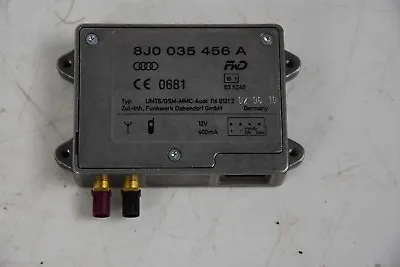 Control Unit Antenna Amplifier 8J0035456A Audi A4 8K A6 4F 4G A5 8T Original • £17.14