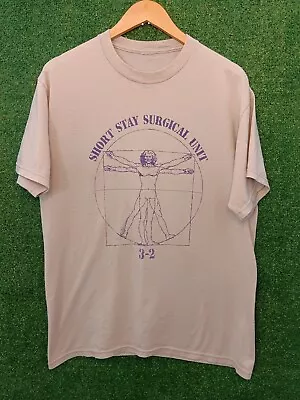 Vintage 90’s Short Stay Surgical Unit Da Vinci T-Shirt Size Medium  • $30