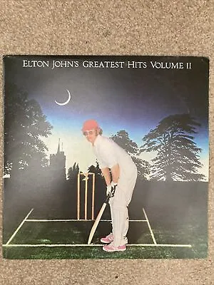 £2 • Buy Elton John - Greatest Hits Volume II 2 Vinyl LP DJH 20520