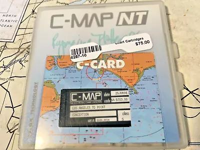 C-map Chart Card Los Angeles To Point Conception #na.b703.00 • $75