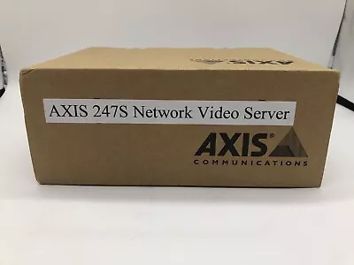 Axis Communications 247S Network Video Server 0272-001 • $69.95