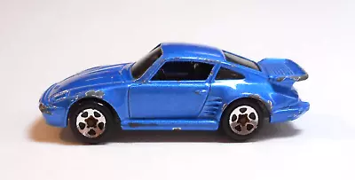 Hot Wheels 1989 Metalflake Blue Porsche 930 • $9.99