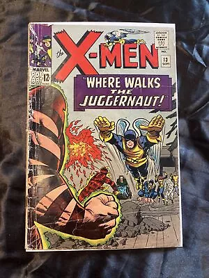 Uncanny X-men #13 Kirby 2nd App Juggernaut September 1965 Marvel Comics • $89.99