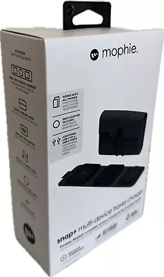 Mophie Snap+ Multi-Device Travel Charger Black (New In Box/Unused) • $34.99