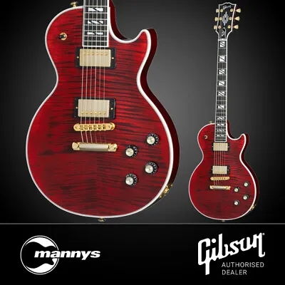 Gibson Les Paul Supreme (Wine Red) AAA-Figured Maple Top W/ Hard Case • $6999