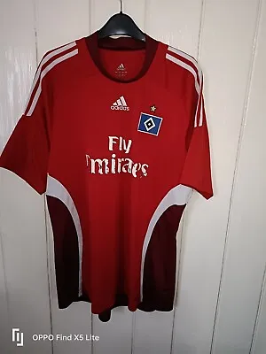 Mens Hamburg SV Home Football Shirt 2007/08 UK Size XL • £29