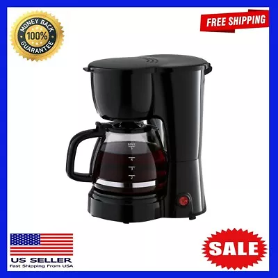 Black 5 Cup Drip Coffee Maker • $16.98