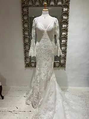 Madeline Gardner Morilee Wedding Dress Size 10 SAMPLE • £300
