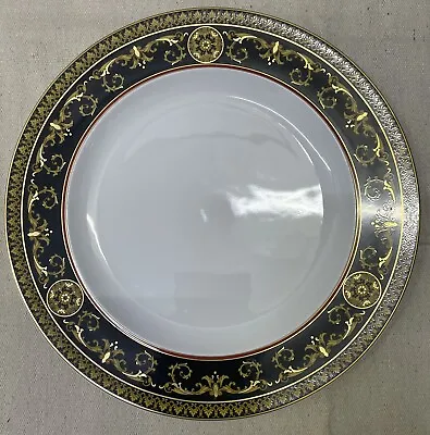 VERSACE Medusa Black & Gold DINNER PLATE 105  Rosenthal 27 Cm • $32