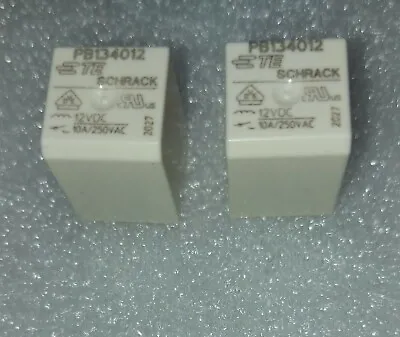 2 X Relay 12V PB134012 PB900002=PB134012 10A For Miele EZL 517AELP266 ELP26  • $9.74