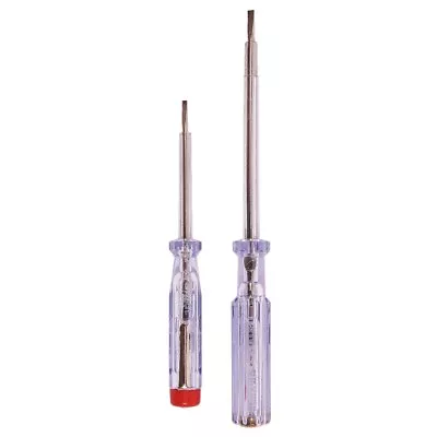 £2.29 • Buy 2 X ELECTRICAL MAINS TESTERS VOLTAGE SCREWDRIVER TESTER ELECTRICIANS TOOL AMTECH