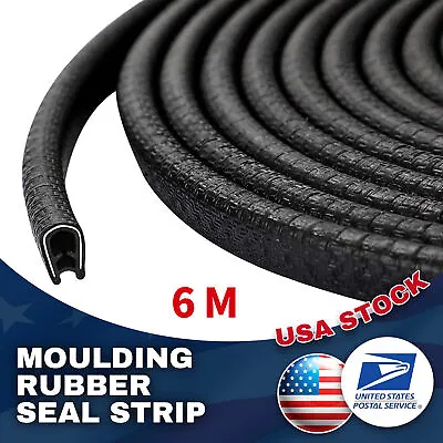 For Truck Doors20Ft Car Door Rubber Edge Trim Seal Strip Gasket With Side Bulb • $10.33