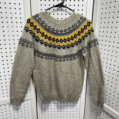 Original Weatherproof Vintage Sweater Womens Size Small Fair Isle Knit Pullover • $17.99