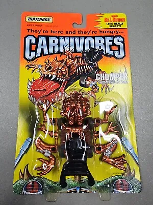 1994 Matchbox Carnivores Chomper  With Jaw Chomping Action!  In Package • $15.99