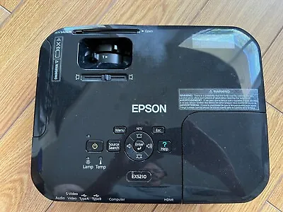 Epson EX5210 LCD Projector -Only 34 HOURS! HDMI Compatible • $184.99