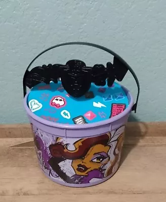 Monster High Clawdeen Wolf McDonald's Happy Meal Halloween Candy Pail Bucket • $18.99