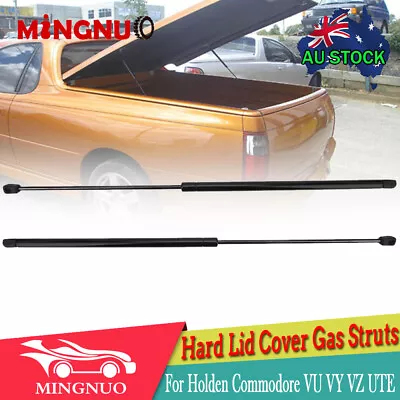 2x CAR REAR GAS STRUTS HARD LID COVER For COMMODORE VU VY VZ VE VF UTE 725mm SP • $34.11