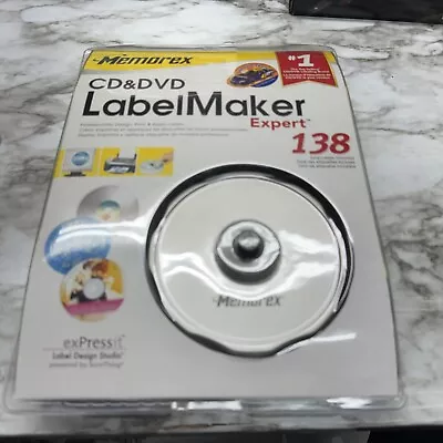 Memorex CD DVD Expert Labelmaker Labels DJ Mixstation Software PC  NEW (R) • $25.99