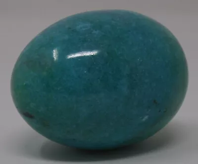 Vintage Green Swirl Marbled Alabaster Stone Egg Italian • $10.99