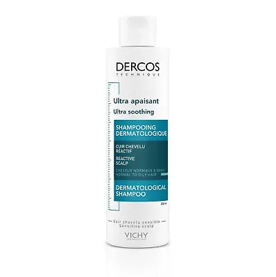 VICHY DERCOS GRAS Shampoo Normal And Oily Hair For Sensitive Scalp 200ml/6.76 Fl • $29.90