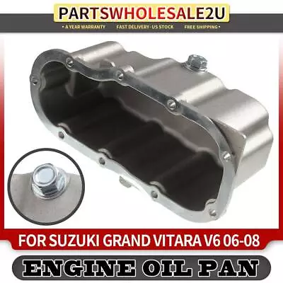 Engine Oil Pan W/ 9 Bolt Hole For Suzuki Grand Vitara 2006 2007 2008 11521-66J00 • $39.69