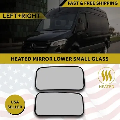 Mercedes Sprinter Mirror Glass Heated Lower Blindspot Right Left 2019 2022 • $33.15