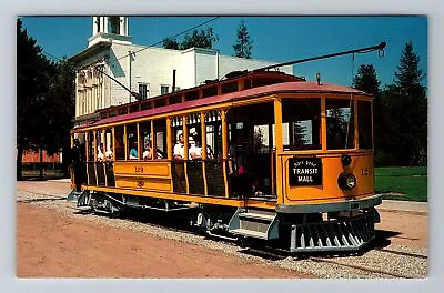 Trains -San Jose Railroad's Trolley Car #129 Built In 1913 Vintage Postcard • £7.71