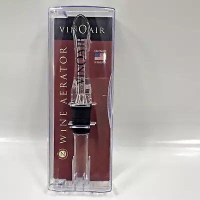 VinOAir Wine Aerator Cork Pops Bottle Nicholas Collection New • $16.20