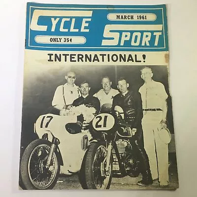 VTG Cycle Sport Magazine March 1961 - International Race / Newsstand • £14.42