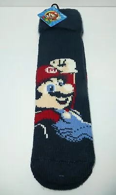 $19.95 • Buy Super Mario Bros Cozy Thick Slipper Socks 1 Pair Christmas Sweater Novelty Gift